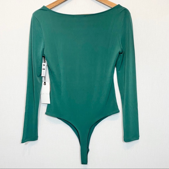 LEITH dark green bodysuit - Picture 5 of 5